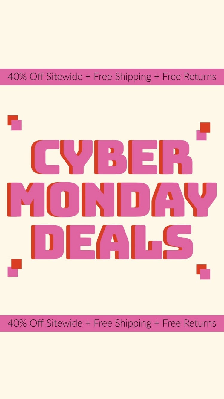 Free Online Cyber Monday Advertisement Maker | Adobe Express