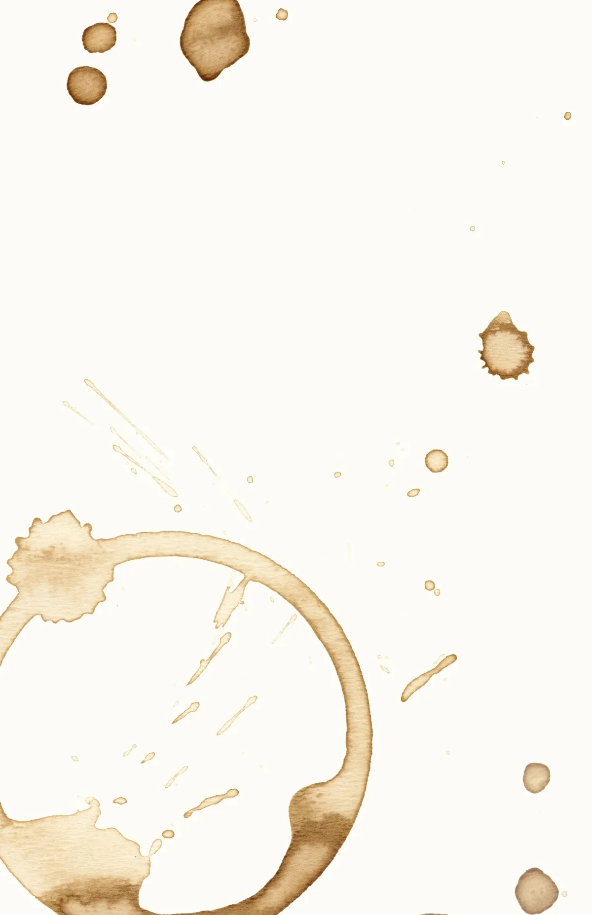 beige coffee stained poster background
