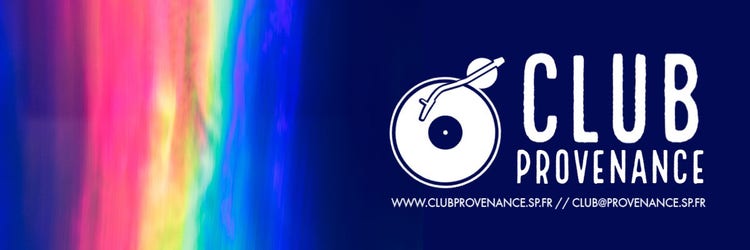 Holographic Navy Club Provenance Email Header