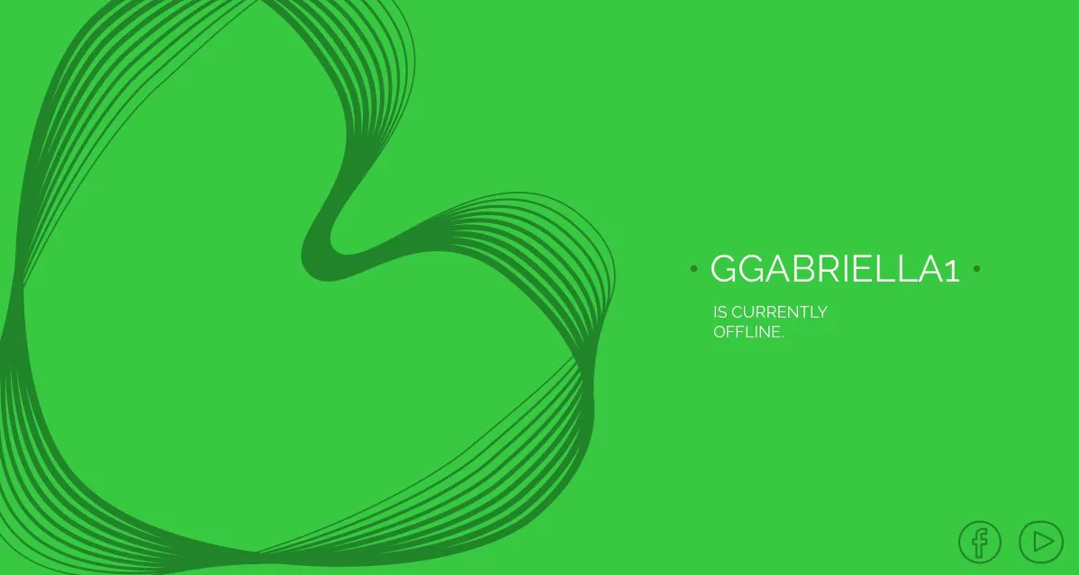 Green Modern Geometric Gamer Girl Twitch Banner