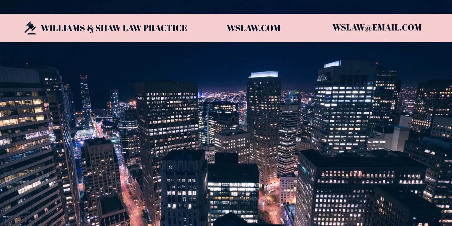 Lawyer LinkedIn Banner with City at Night