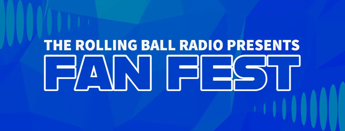 Blue And White Radio Fest Facebook Page Cover
