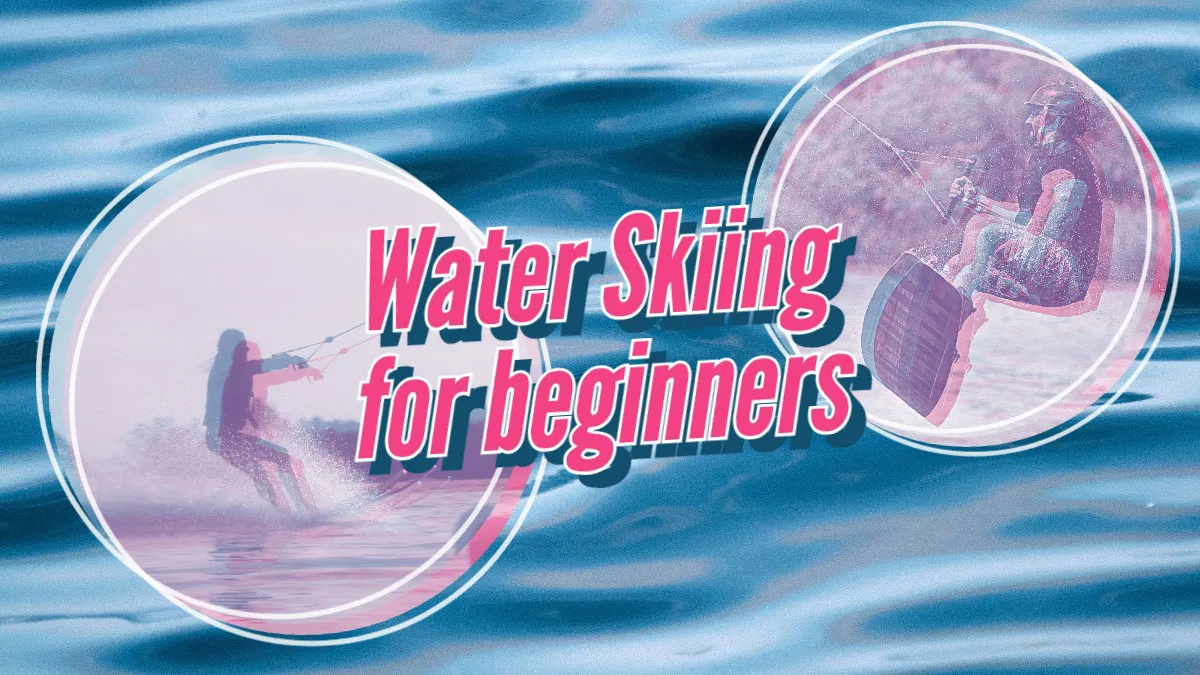 Pink And Blue Water Skiing Youtube Channel Art