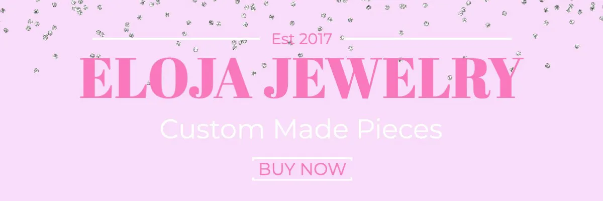 Pink & Silver Glitter Jewelry Banner