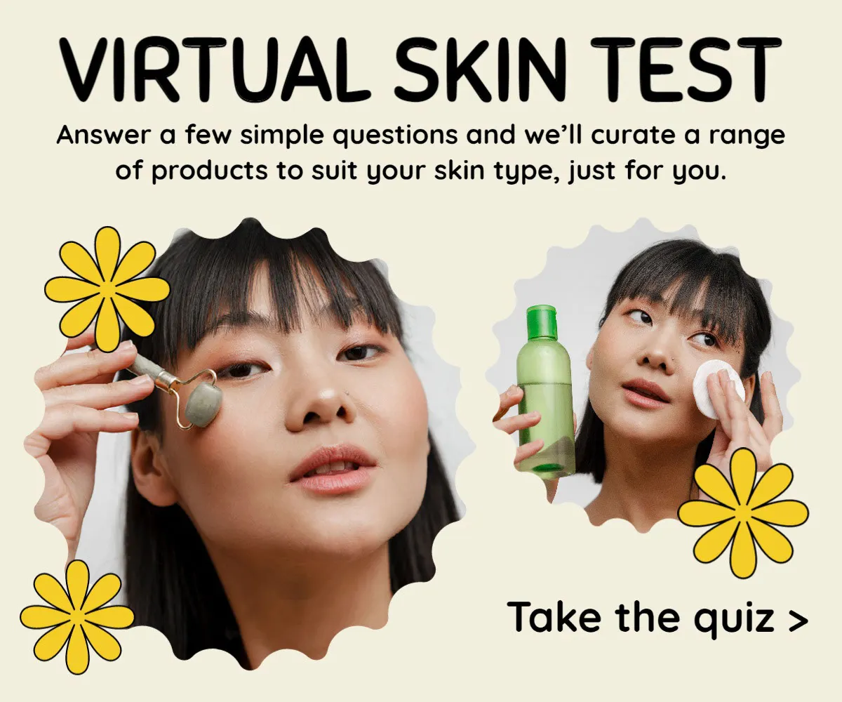 Black & Yellow Scallop Circle Skin Test Website Banner