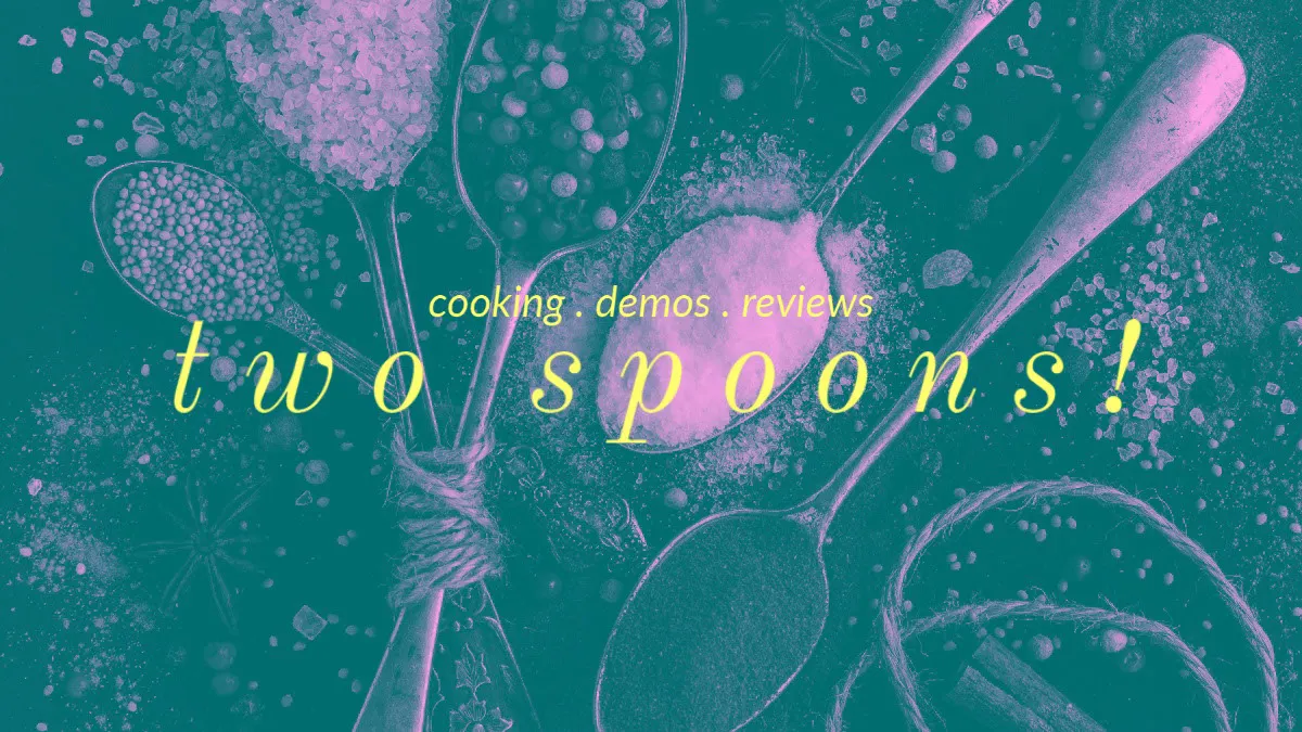 Yellow Purple Spoons Cooking Youtube Channel Art