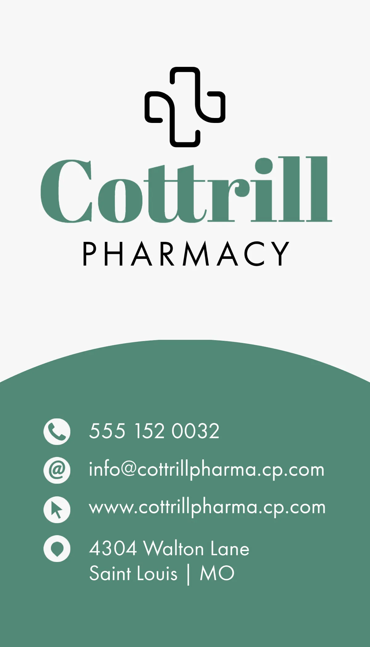 Green Pharmacy Set Business Card