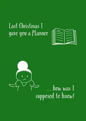 Green Funny Christmas Card Fun Christmas Card Ideas