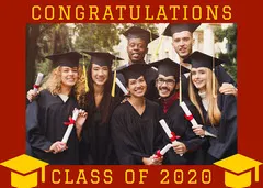 Graduation Photo Frame Graduation Congratulation Card