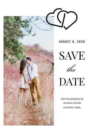Download Free Save The Date Templates Make Your Own Save The Date Cards Online Adobe Spark