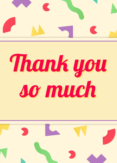 Free Thank You Card Templates Adobe Creative Cloud Express