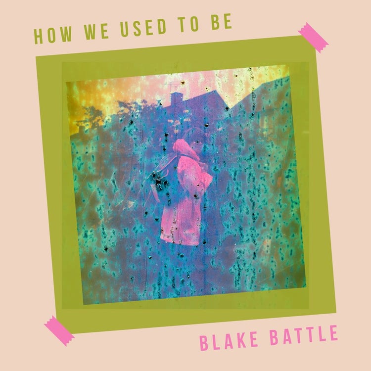 Pink and Green Blake Battle Album Cover