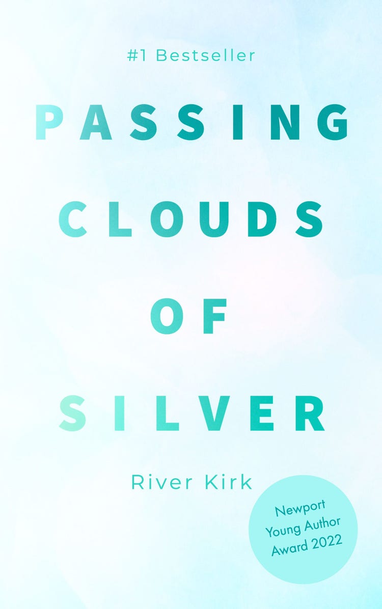 Blue & Green Cloud Book Cover