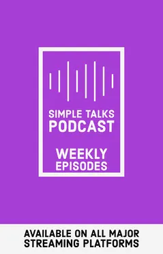 Purple Rectangle Minimalistic Modern Podcast Ad Flyer Podcast