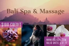 Colorful Gift Certificate  Massage Flyer