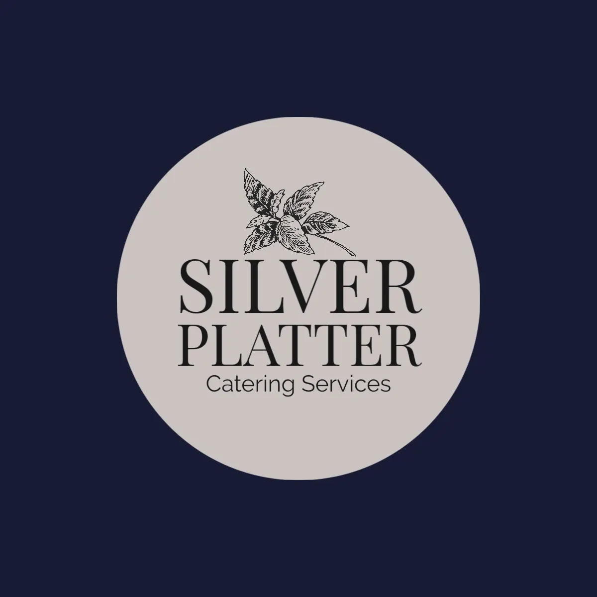 Black Silver Platter Catering services