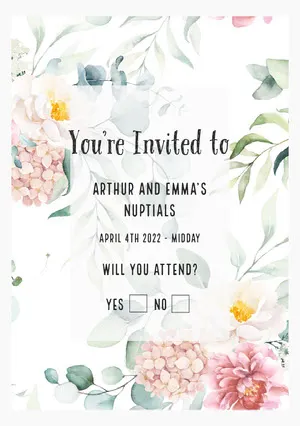 Online free invitation card marriage Free Wedding
