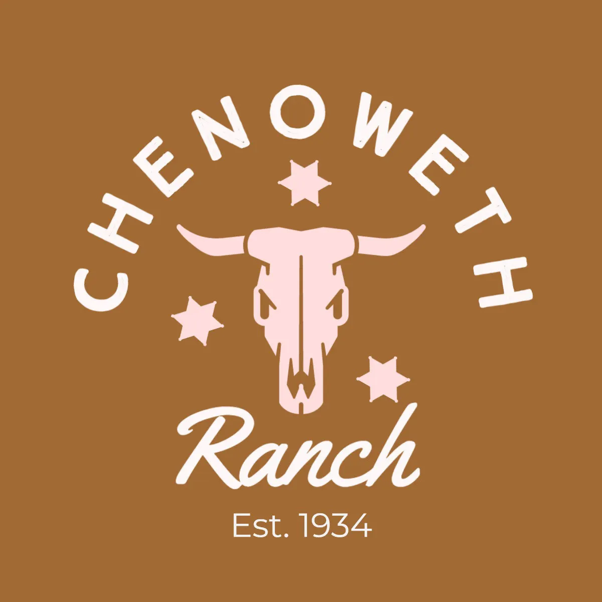 Pink & Brown Ranch Logo