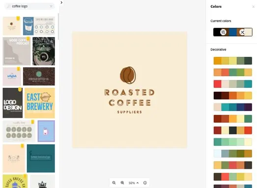 Free Coffee Shop Logo Maker Create Cafe Logos Online In Minutes Adobe Spark - nice cafe roblox logos