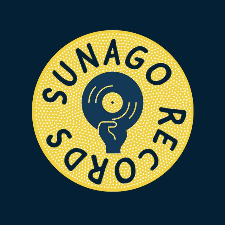 Navy & Yellow Record Company Logo