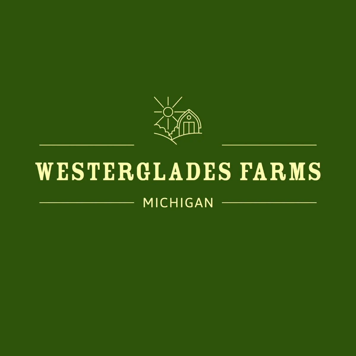 Green Westerglades Farm Logo