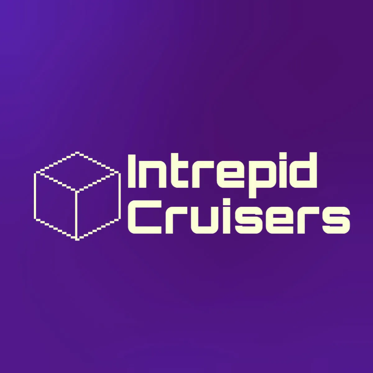 Cream & Purple Gaming Logo