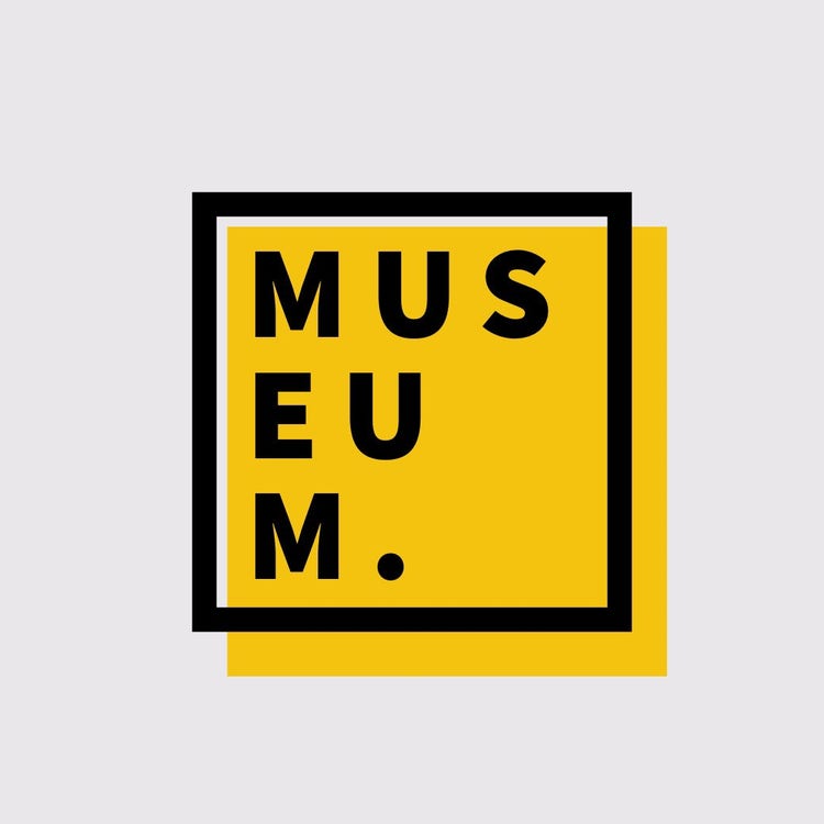 Black & Yellow Museum Logo