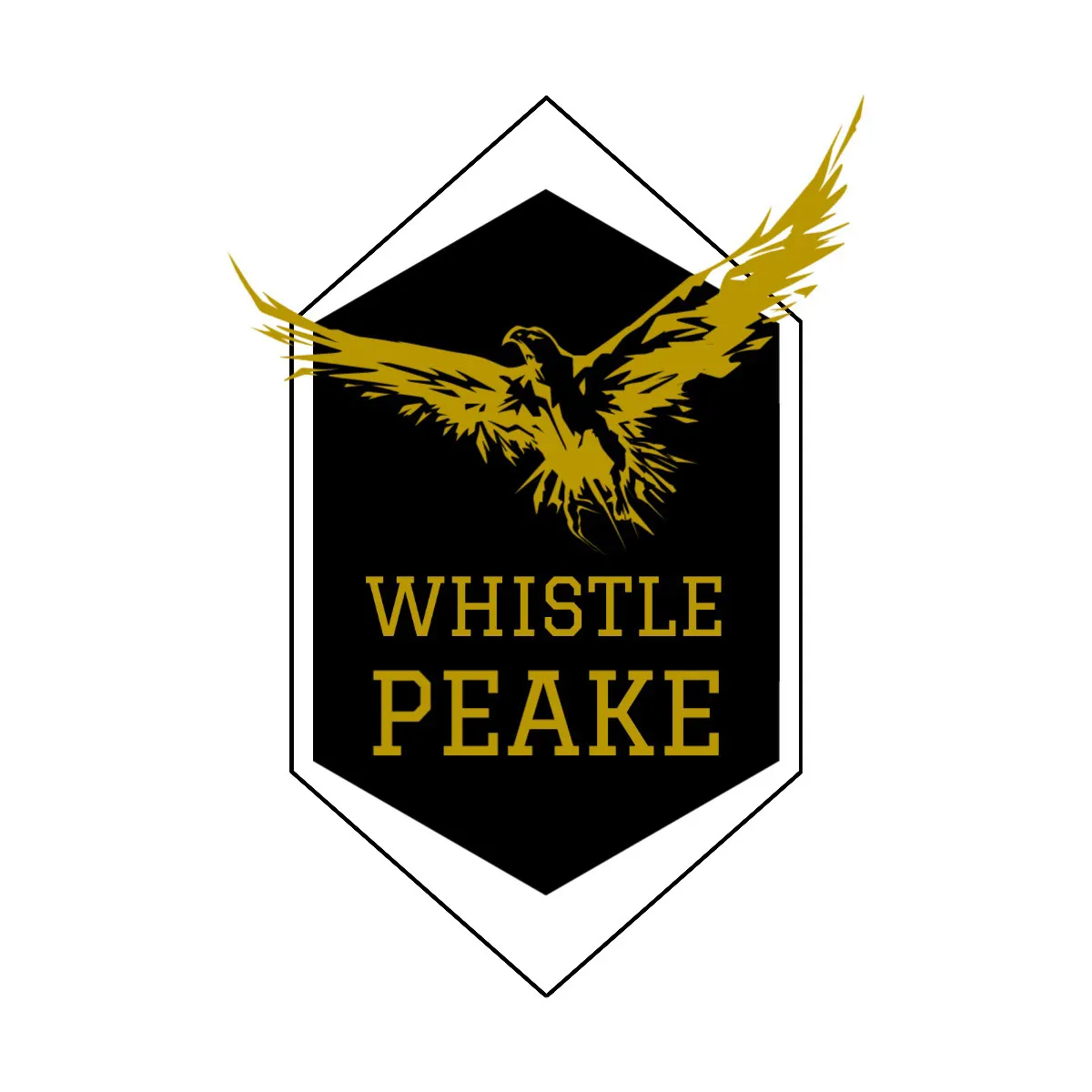 Black Gold Whistle Peake Eagle Logo