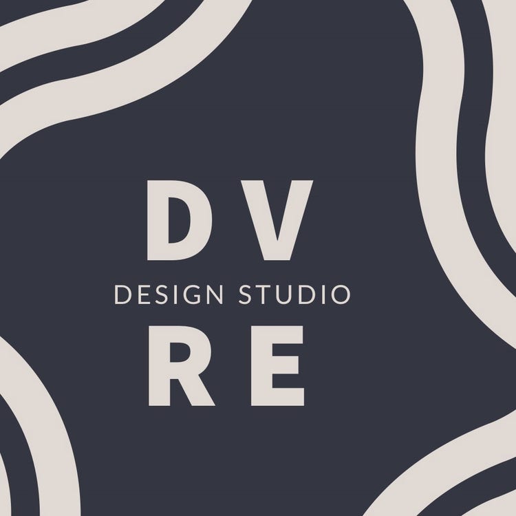 Dark Blue Design Studio Logo Instagram Post
