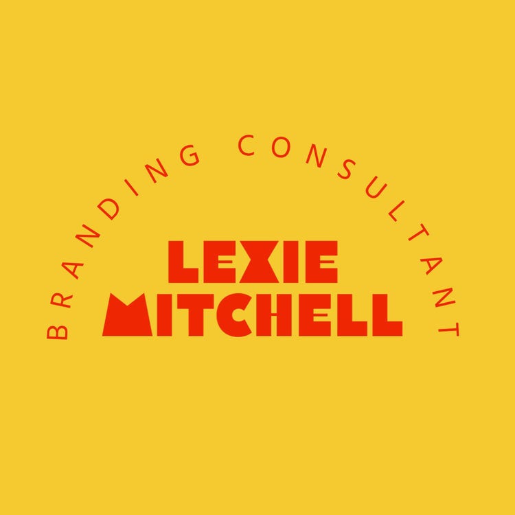 Yellow And Red Branding Consultancy Logo