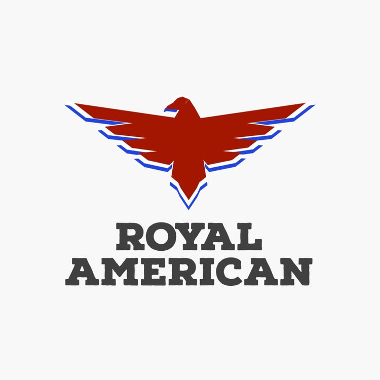 Red White And Blue American Eagle Logo