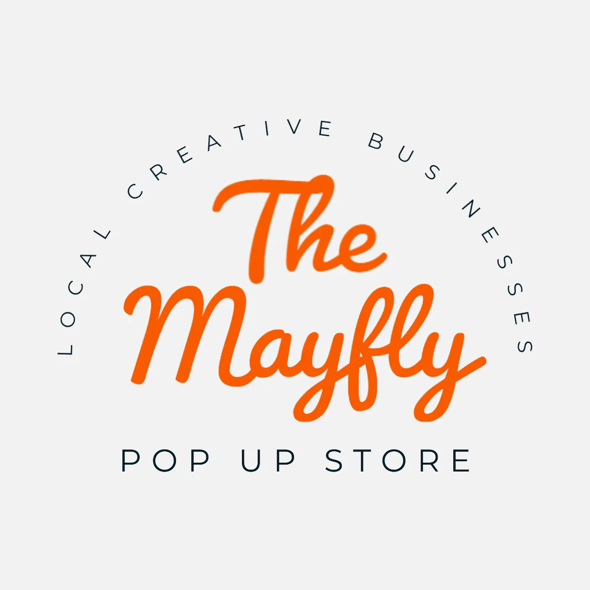 Orange & Black Creative Business Pop-Up Store