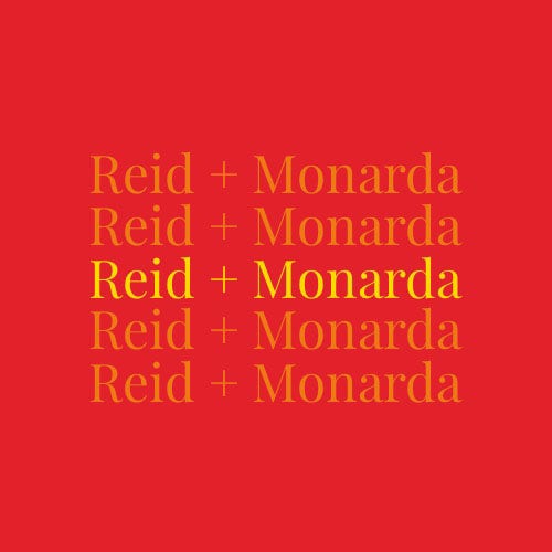 Red Reid And Monarda Logo