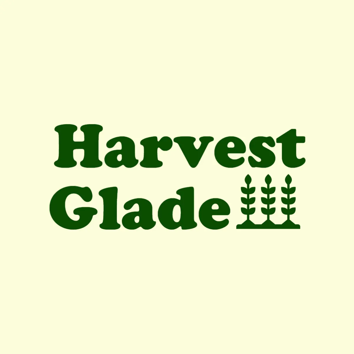 Green Bold Wheat Farm Logo