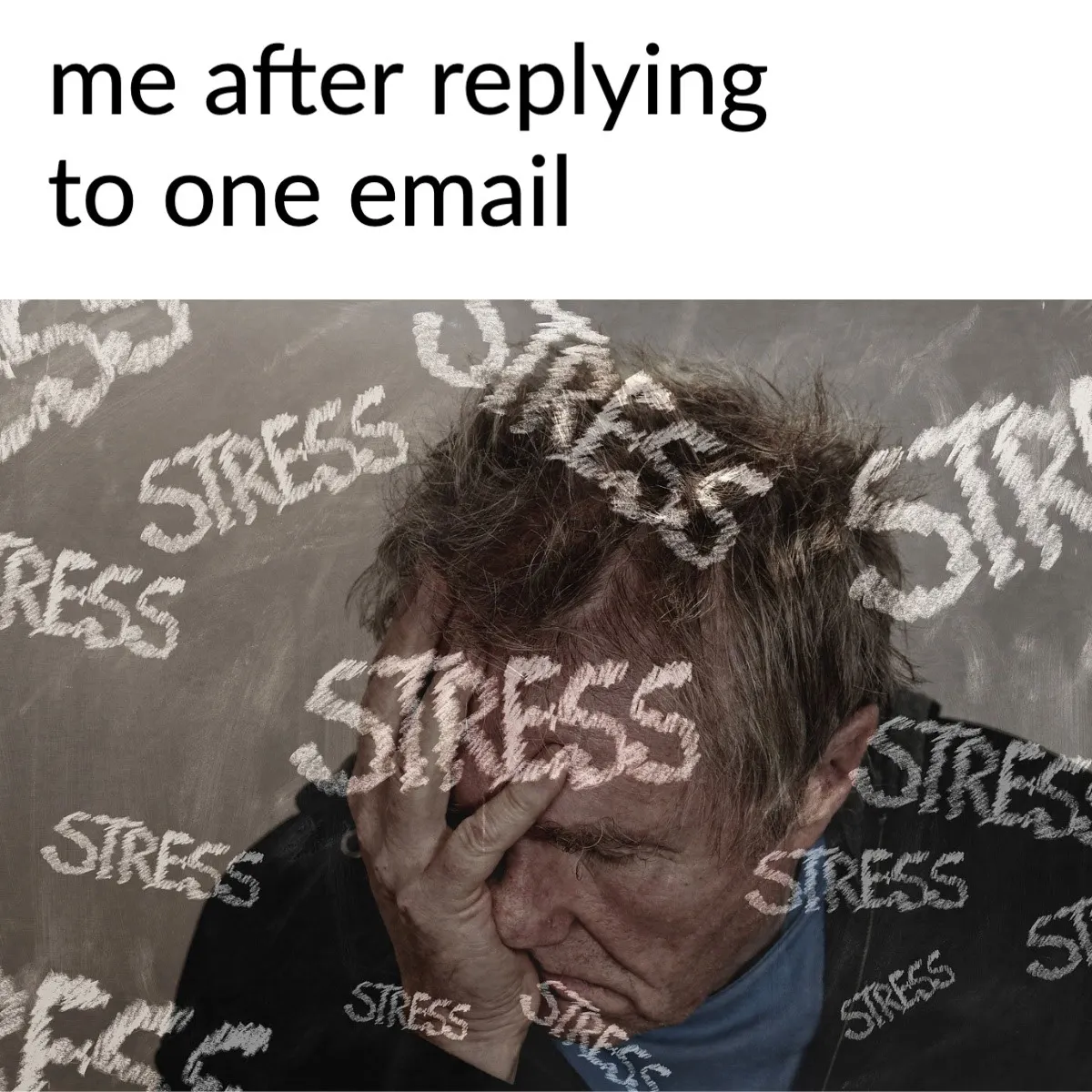 Stressed Out at Work Funny Meme