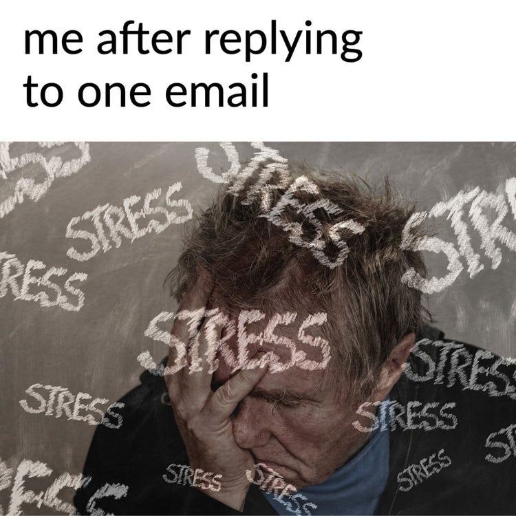 Stressed Out at Work Funny Meme