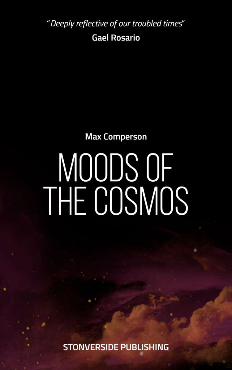 White Galaxy Cosmo Sky Book Cover