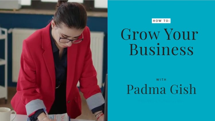 Marketing video with tips about how to grow a business.