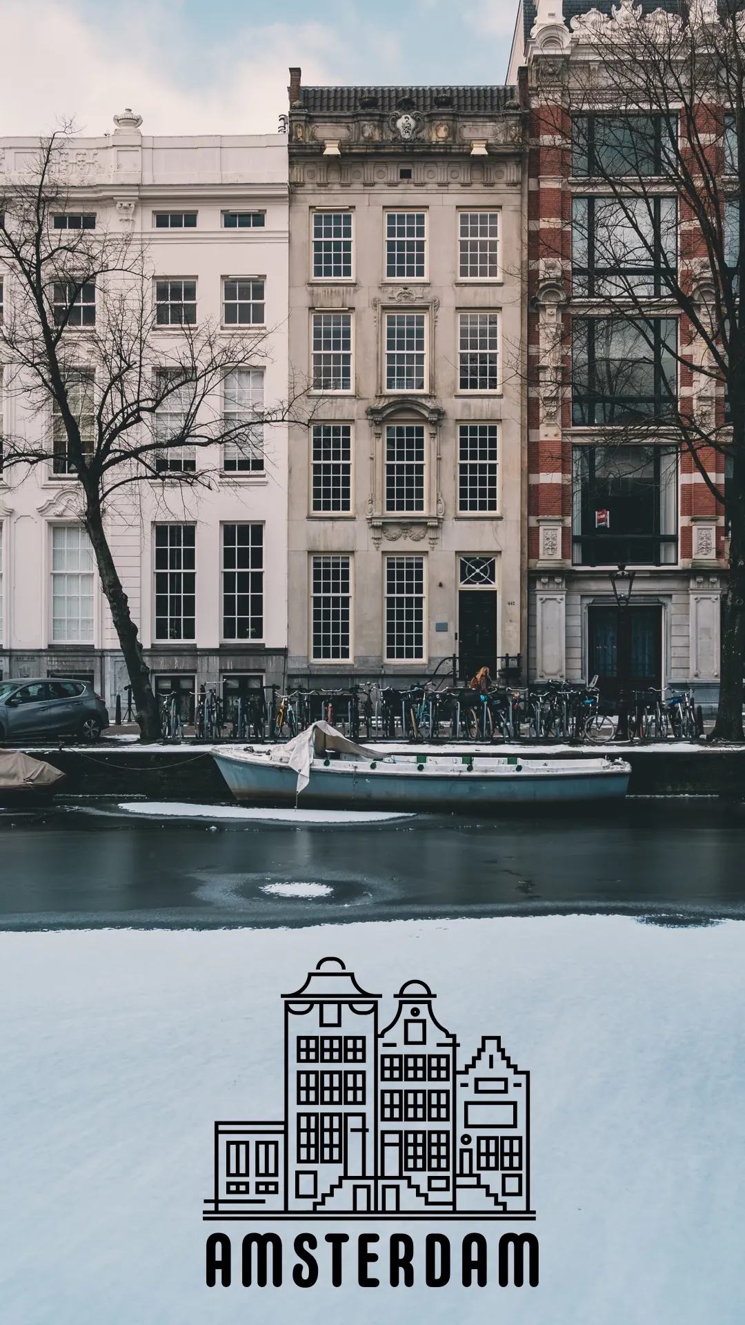 Town and Canal Photo Amsterdam Netherlands Snapchat Geofilter