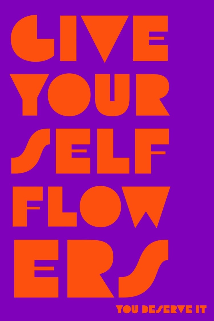 Purple and Orange Bold Typographic Pinterest Pin