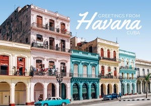 View Of City Havana Postcard Postcard