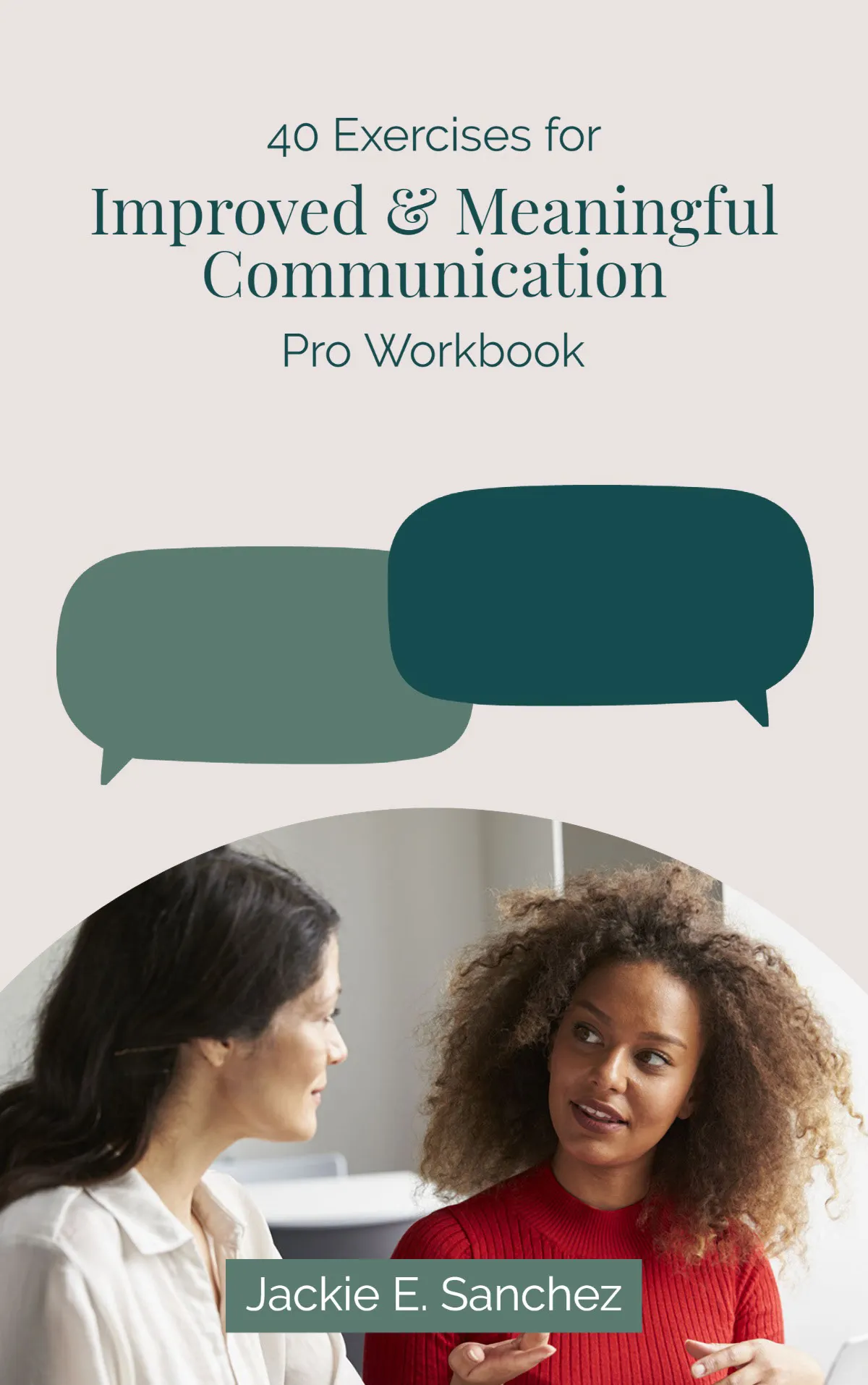 Green & Orange Communication Book Cover