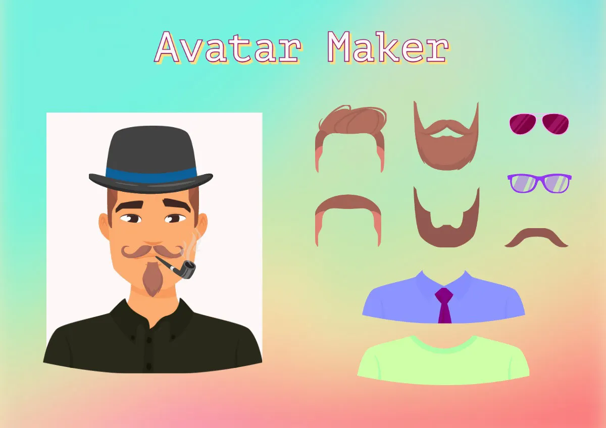 Male Avatar Accessories Character Maker 