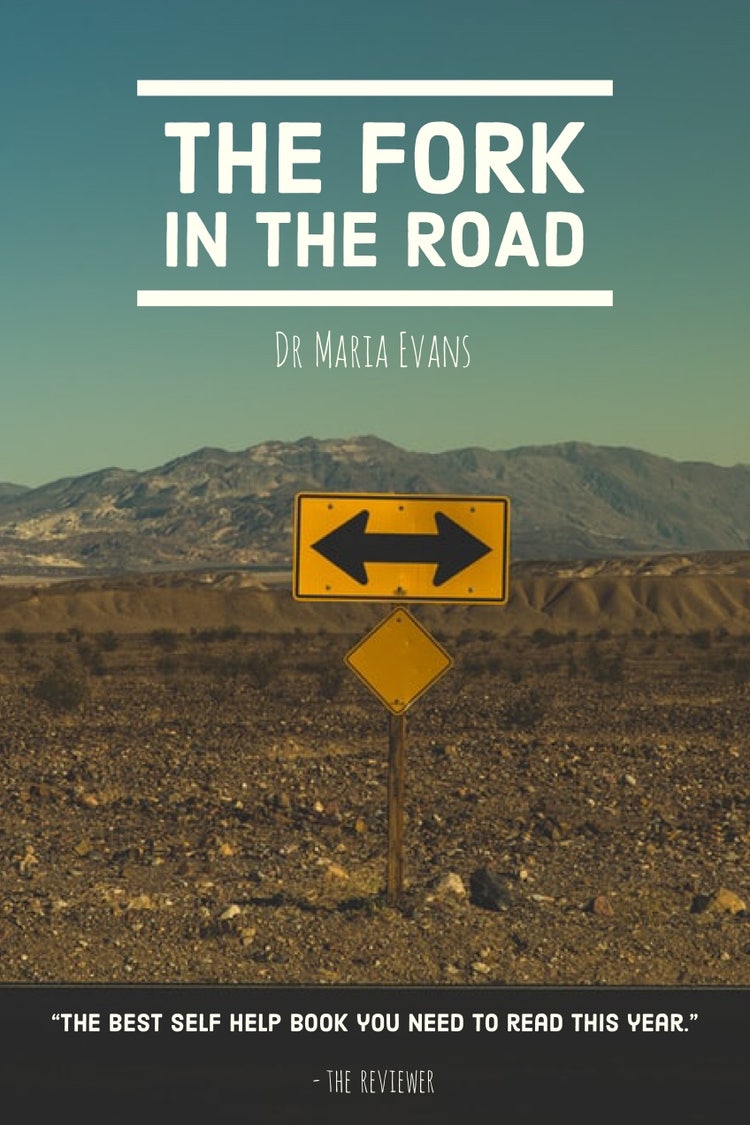 Directional Sign in Desert Book Cover