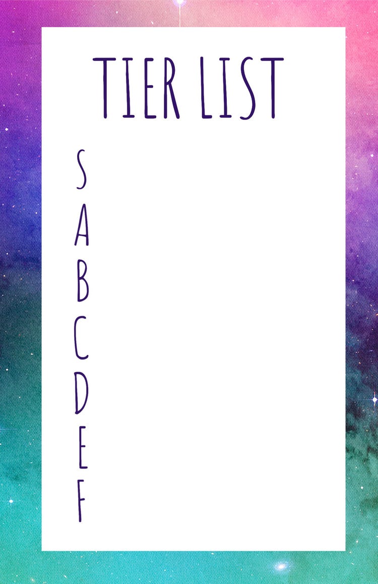 purple galaxy tier list 