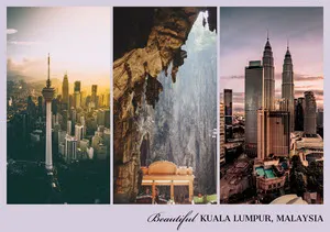 Beautiful Kuala Lumpur Postcard Postcard