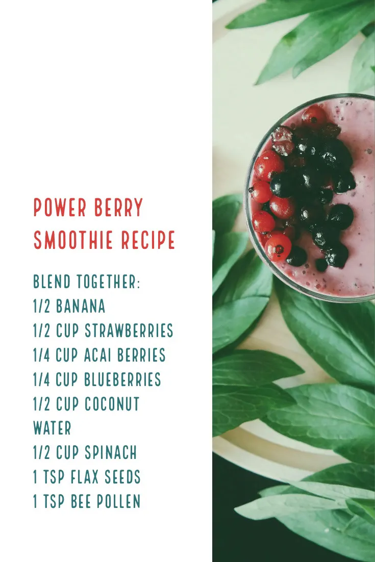 White, Green and Red Smoothie Recipe Document