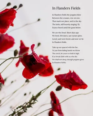 Red, Grey and Black Poem Card Instagram Portrait Poem/Poetry