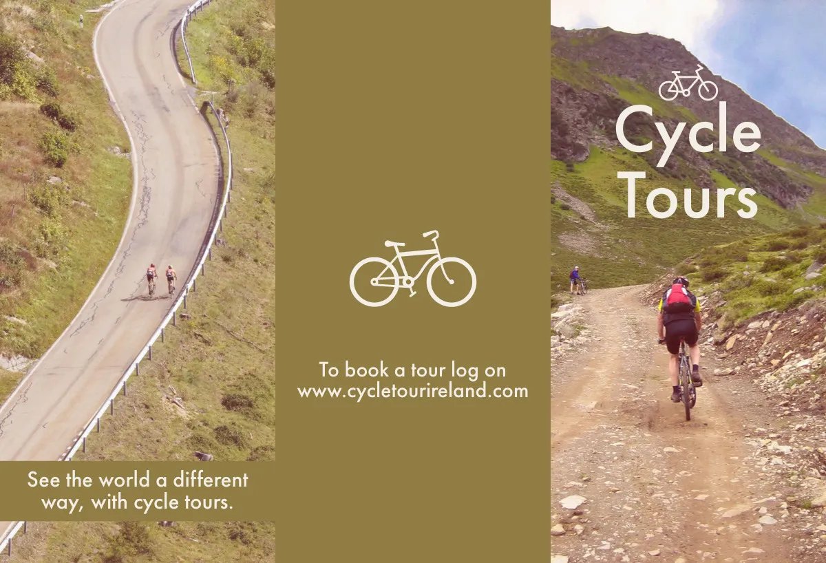Green Bicycle Tour Brochure
