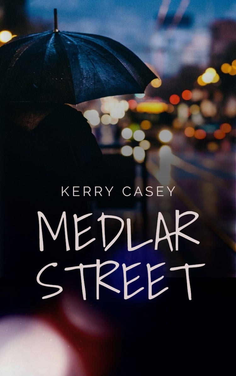 Blue Rainy Street Book Cover
